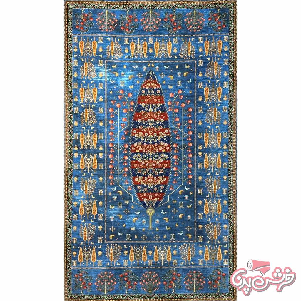 فرش درخت زندگی کد 5016-1