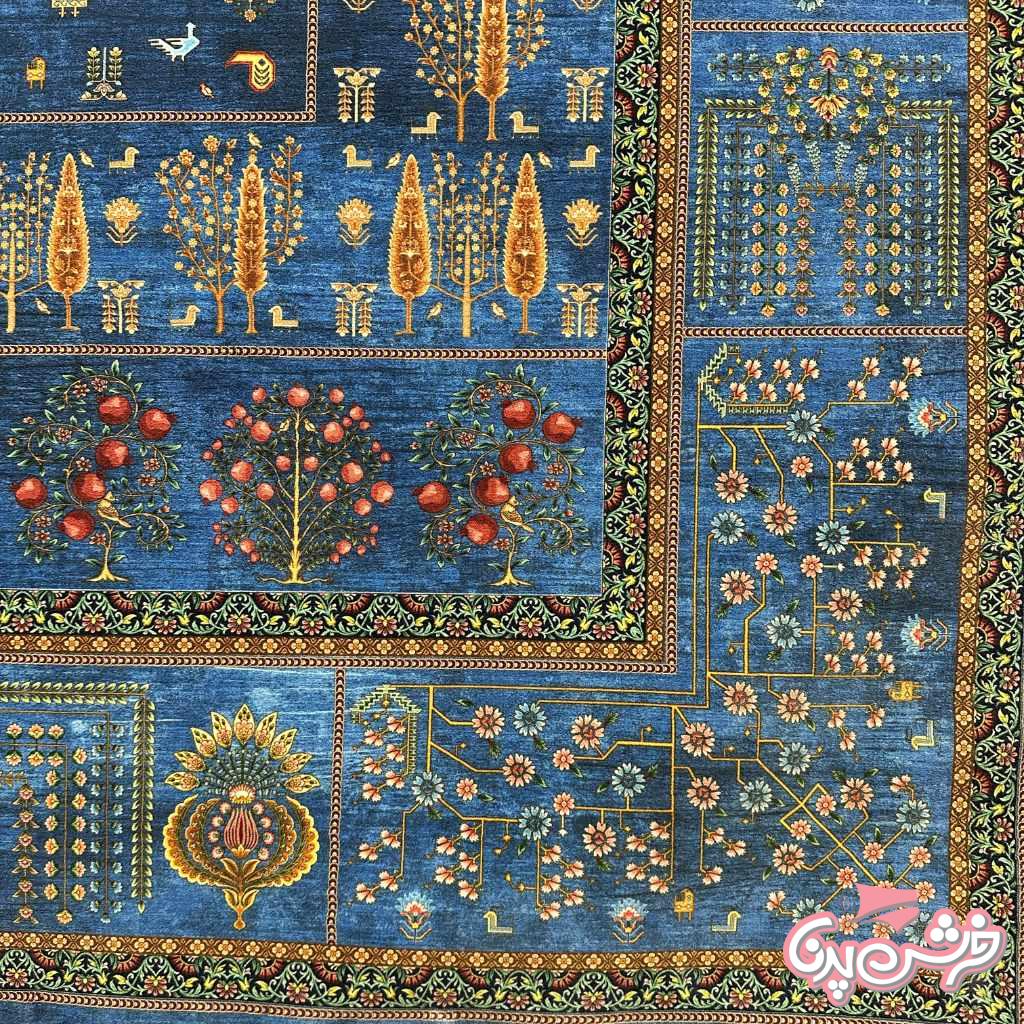 فرش درخت زندگی کد 5016-4