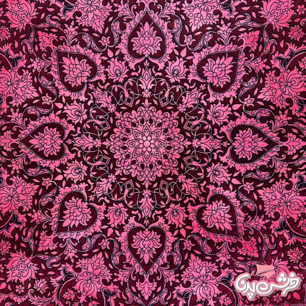 فرش سرخابی کد 400410-2