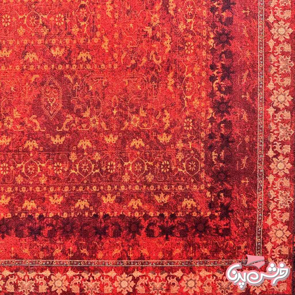 فرش چهل تیکه لاکی کد 5002-4