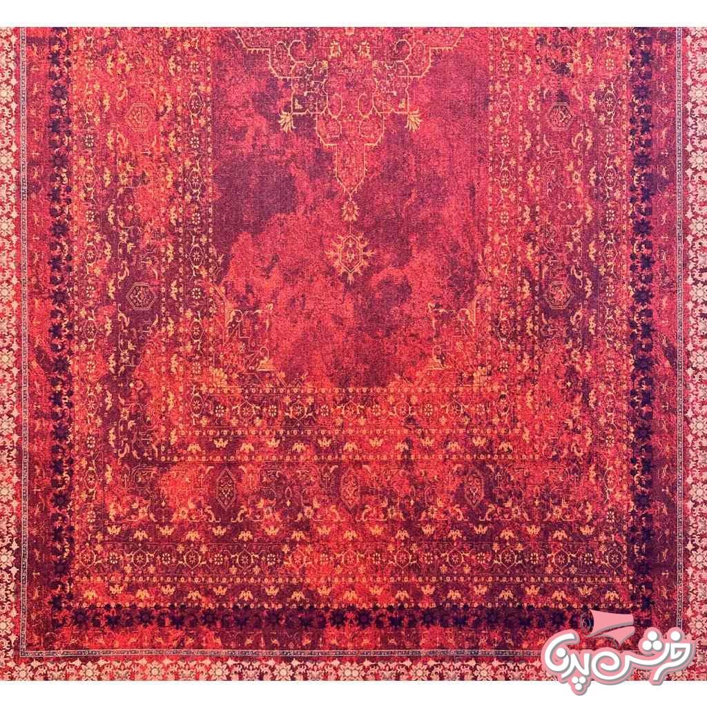 فرش چهل تیکه لاکی کد 5002-5