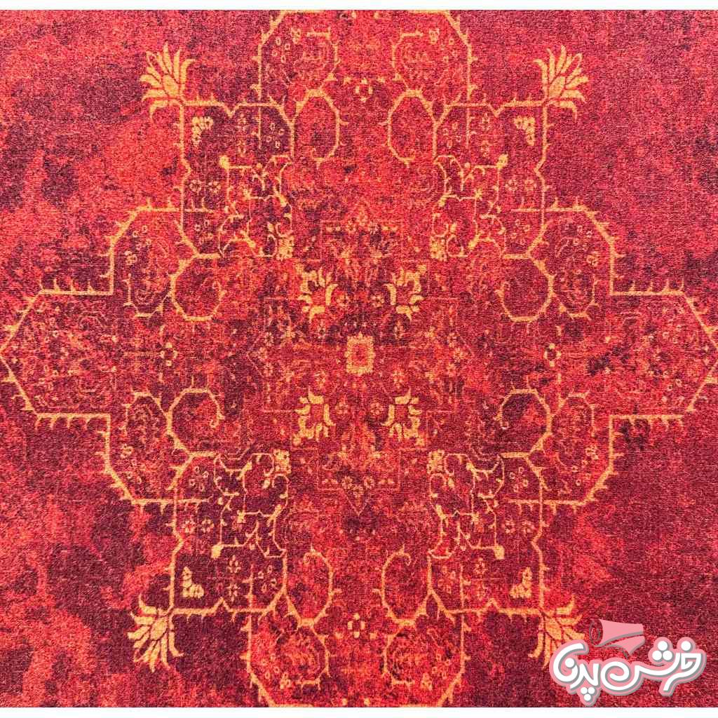 فرش چهل تیکه لاکی کد 5002-6