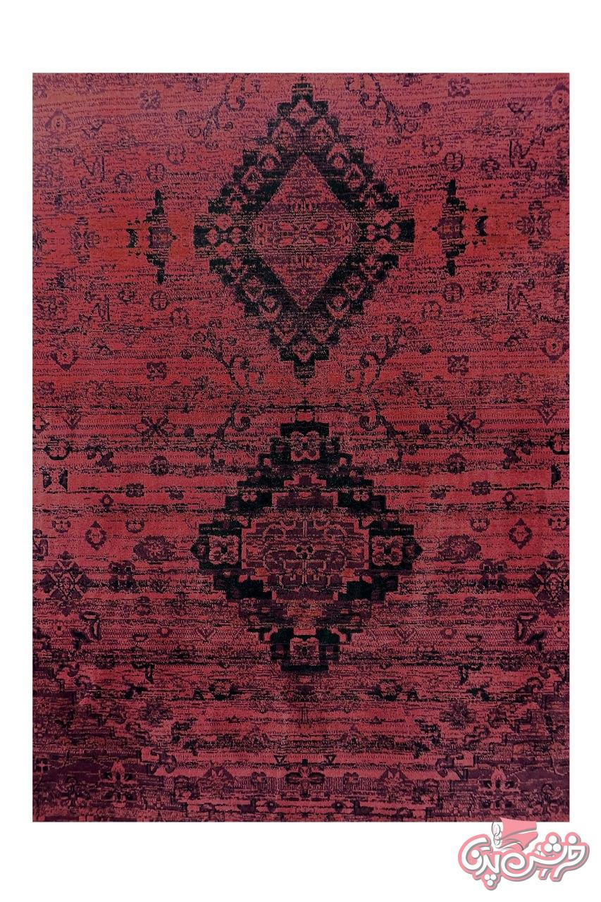 فرش طرح دستبافت بلوچی کد 4748 روناسی وینتیج (3) فرش طرح دستبافت بلوچی کد 4748 روناسی